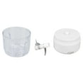 thumbnail image 3 of Molinillo De Ajo Eléctrico, Mini Picador De Ajo, Carga USB, Múltiples Cuchillas Para Evitar Arañazos, Capacidad De 250 Ml Para Hacer Batidos ANGGREK Blanco, 3 of 8