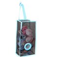 thumbnail image 2 of Blue Kitchen Large Capacity Grid Fruit Vegetable Storage Bag Durable Wearproof Mesh Space Saver Bags Inside and Out, 2 of 4