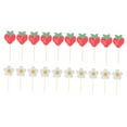 thumbnail image 5 of WHAMVOX Cupcake Toppers Fruit Theme Cake Decorations Anniversary 20Pcs 4.7x1.7in, 5 of 8