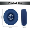 thumbnail image 4 of Silicone Ear Pads Cover Compatible with Solo 4, Washable Sweat Earpad Covers Silicone Case Compatible with Solo4 & Solo3 Wireless On-Ear Headphones Accessories Protective Pads Cover, 4 of 8