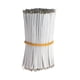 thumbnail image 2 of Cable de guitarra estilo vintage de 80 mm y 22 AWG para guitarra eléctrica, 100 unidades Blanco, 2 of 9