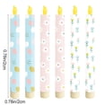 thumbnail image 3 of Aodebiao 6 Pcs Flameless Taper Candles LED Battery Operated Remote Control, Valentines Day Decor Heart Candle Sticks for Wedding Anniversary Party Home Supplies, 3 of 8