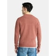 thumbnail image 3 of No Boundaries Crewneck Sweater with Long Sleeves, Men's, 3 of 5
