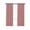 Pink Beige, variant on Vintage Fruit Green Blackout Curtains, Light Blocking Print Window Curtains, Farmhouse Retro Solid Color Linen Texture Thermal Insulated Window Drapes for Living Room 2 Panels, 84"W x 84"L