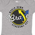 thumbnail image 4 of Inktastic World Down Syndrome Day Brave Boys or Girls Baby Bodysuit, 4 of 5