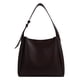 thumbnail image 4 of Bolso de mano de cuero para mujer Bolso de hombro retro de moda Bolso de viaje de invierno (café), 4 of 9