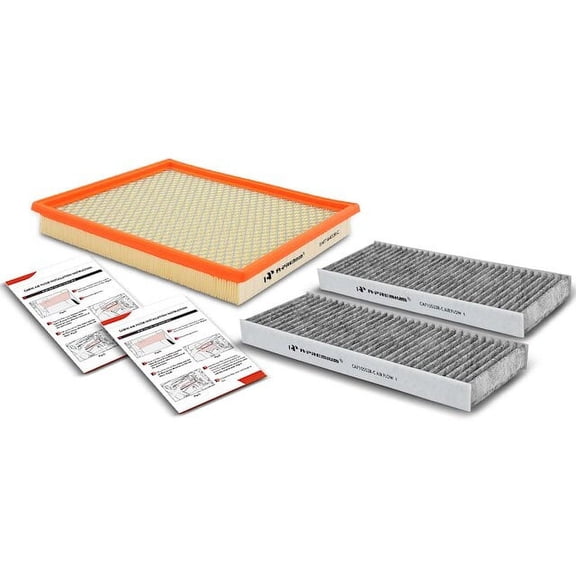 Air Filter and Cabin Air Filter Kit 3 - Compatible with 2005 - 2012 Nissan Pathfinder 2006 2007 2008 2009 2010 2011