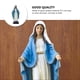 thumbnail image 4 of KAKOWELY Adorno de resina para escritorio, adorno de la Virgen María, 4 of 5