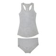 thumbnail image 3 of Smart & Sexy Women's Comfort Cotton Rib Tank & Shorts Sleepwear Set, S-3X, 3 of 7