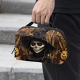 thumbnail image 2 of Scarecrow Travel Case Oxford Cloth Waterproof Digital Pouch Organizer Case for Travel Leather Cord Organizer - 5.9x9.44x3.14 in, 2 of 6