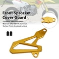 thumbnail image 1 of Front Sprocket Cover Guard For Suzuki DR-Z400SM 2000-2024 DRZ400/S/E Gold, 1 of 12