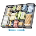 thumbnail image 1 of Organizador de cajones de escritorio Marbrasse ampliable con 10 compartimentos, 1 of 8