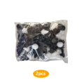 thumbnail image 2 of 2pcs 100pcs Auto Fastener Clip Self-tapping Plastic Car Fender Push Retainer Pin Rivet Bumper for Door Trim Panel Retainer, Bag Package, 2 of 9