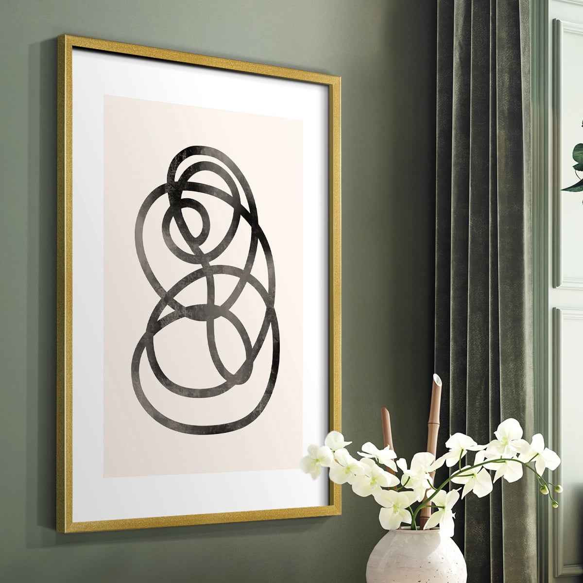 Matisse CCXXIV in Solid Wood 8 x 10 Framed Print