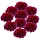 thumbnail image 2 of 5x10pcs Seda Artificial Crisantemo Flor Cabezas Ramo Boda Decoración Borgoña Sunnimix Cabeza de crisantemo artificial, 2 of 8