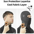 thumbnail image 5 of Balaclava Summer Face Mask Sun Protection Cooling Neck Gaiter Breathable Face Cover Cycling Motorcycle for Men Women, 5 of 14