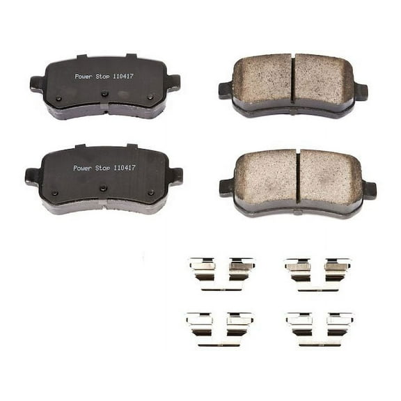 Rear Brake Pad Set - Compatible with 2004 - 2007 Ford Freestar 2005 2006