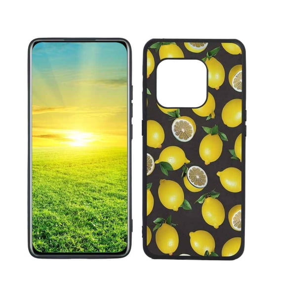 Compatible with OnePlus 10 Pro 5G Phone Case, Lemons-60 Case Men Women, Flexible Silicone Shockproof Case for OnePlus 10 Pro 5G