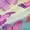 Pink Blue, variant on Feelyou Butterfly Black Out Curtains, Rainbow Galaxy Curtains Pack of 2 (42x63 Each)