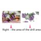 thumbnail image 4 of 5D diamante pintura bordado Kit lago paisaje flor DIY pared decoración + herramienta Lavanda Zulema Kits de pintura de diamantes 5D, 4 of 7