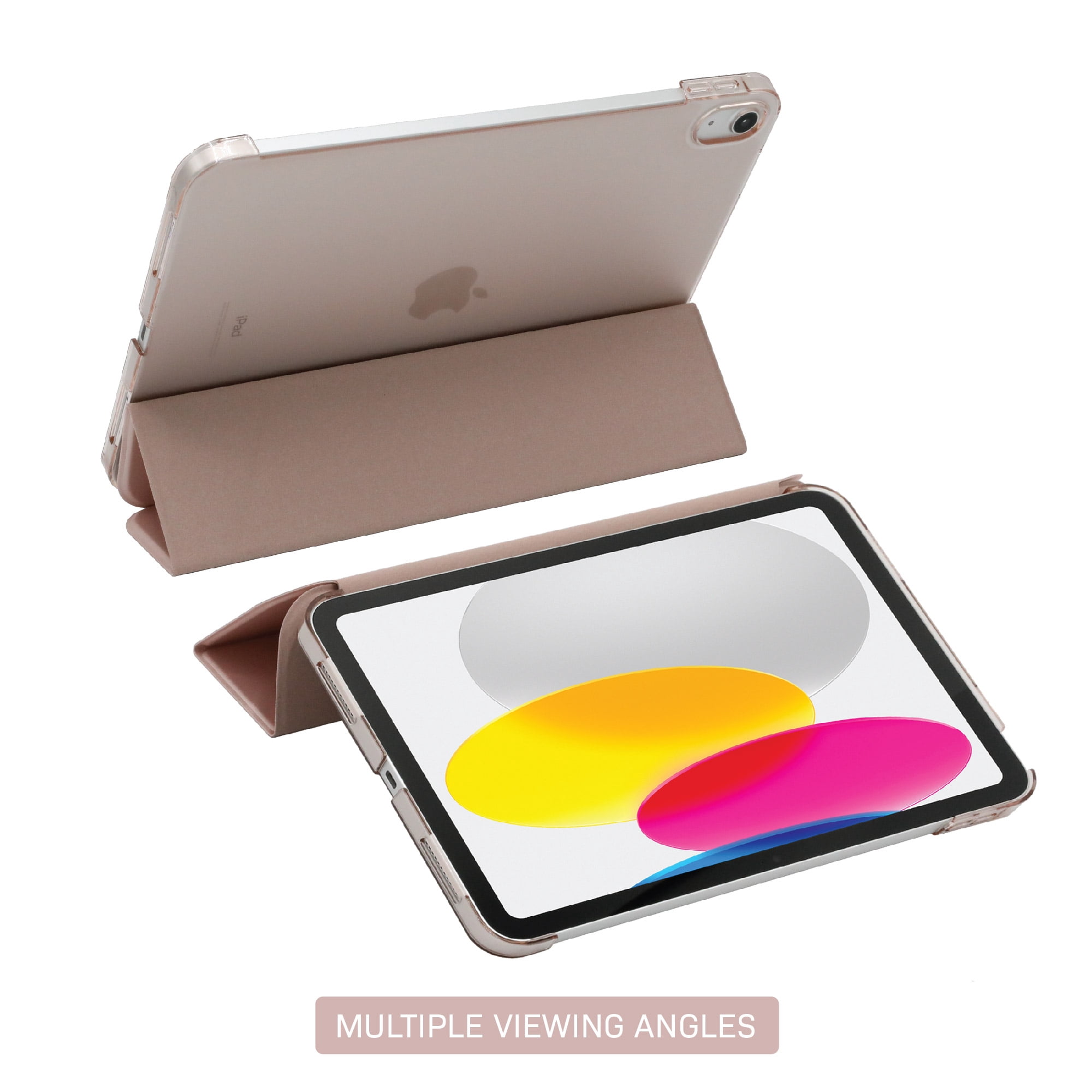 Body Glove Tablet Folio Case for iPad (A16) / iPad (10th generation) - Rose Gold