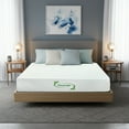 thumbnail image 2 of ViscoLogic 6 Inch Full Mattress Made in Canada, Pressure Relieving High Density Foam Medium Firm Comfort,  Bamboo Mattress Cover, Perfect for Bunk Bed, CertiPUR-US® Certified Foam, 2 of 7
