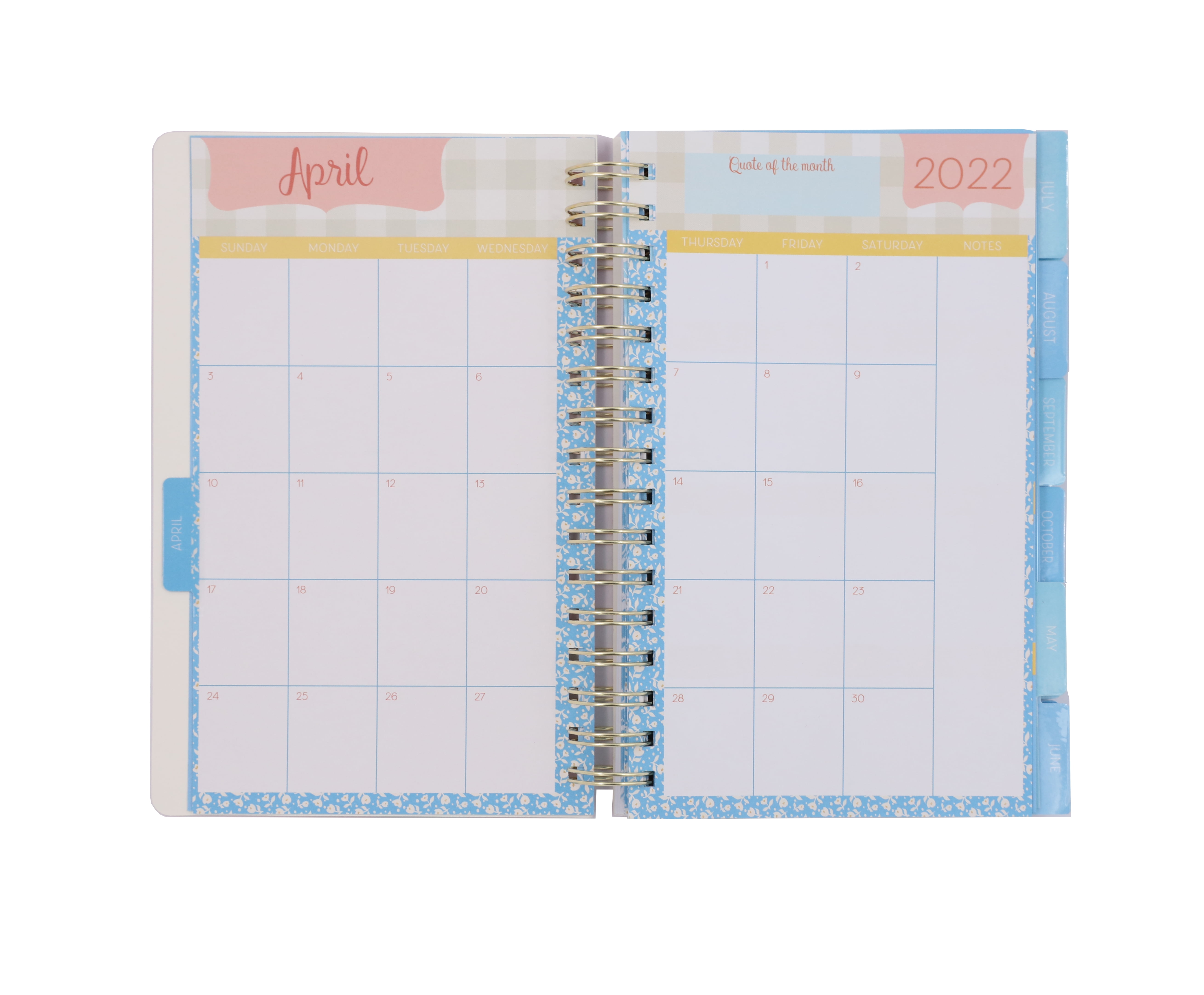 The Pioneer Woman Sweet Rose 8-Piece Wall Calendar & Weekly