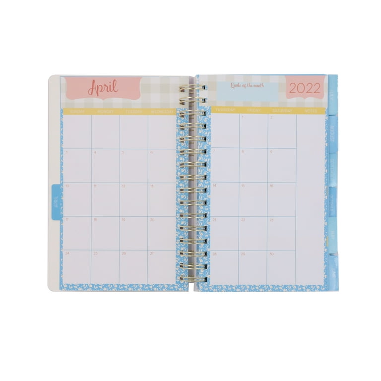 The Pioneer Woman Vintage Floral 9-Piece Weekly Planner