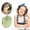 Green, variant on Homesteed Digital Pin Digital Badge LED Pixel Screen Interactive E Badge with Video and Photo Display Anime Pins for Backpacks and Lanyards