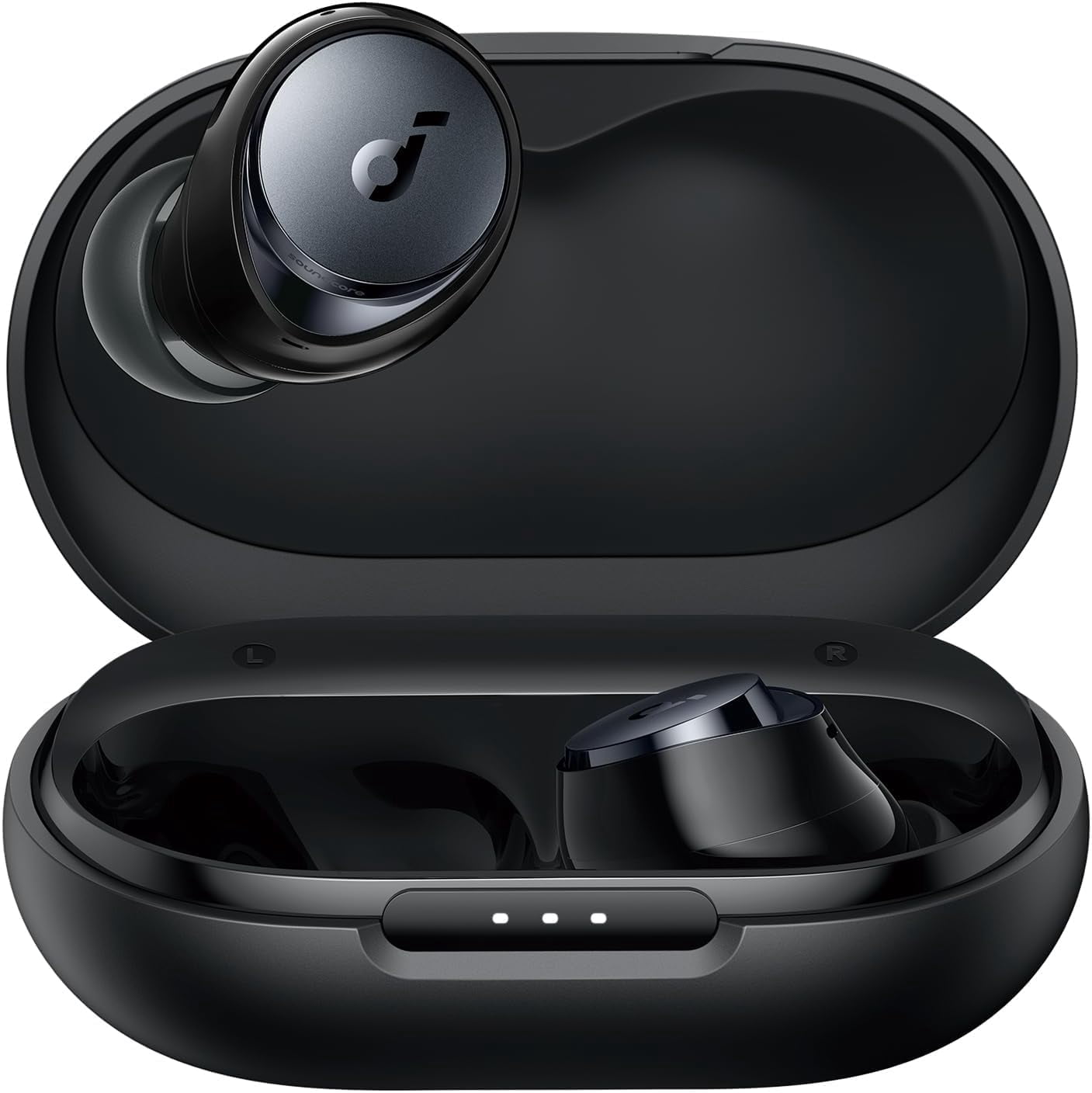 Restored Like New Soundcore by Anker Space A40 Auto-Adjustable Active Noise Cancelling Wireless Earbuds, Reduce Noise by Up to 98%, 50H Playtime, Hi-Res Sound, Comfortable Fit (Refurbished)
