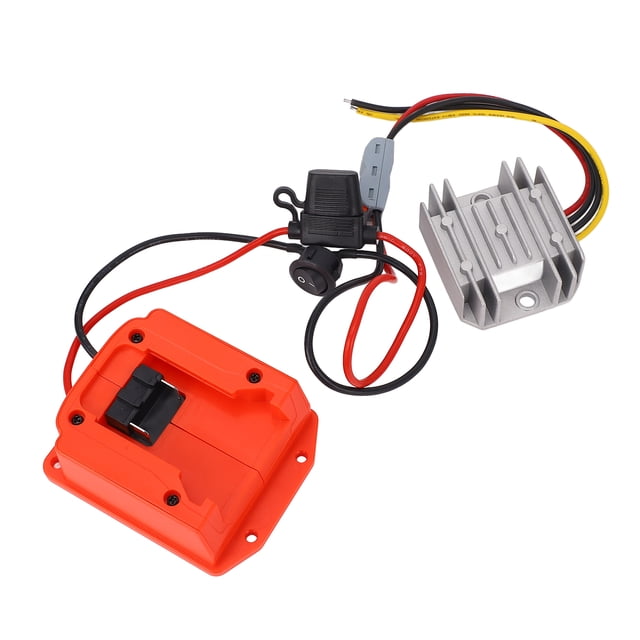 Regulador De 18 V A 12 V, Reductor De Voltaje De Protectores Múltiples De Servicio Pesado Para 48-11-1815 48-11-1820 48-11-1828