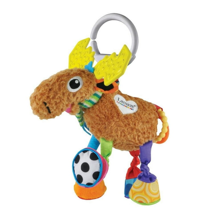 Lamaze Clip Go Mortimer The Moose Infant Toy Baby Car Seat Toy Plush Stroller Toy Walmart