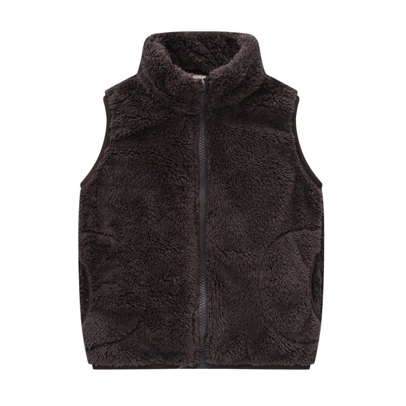LOVZFMLL Jackets for Girls Toddler Boys Girls Solid Color Cute Winter Thick Casual Keep Warm Singlet Coat Jacket 6-7 Years