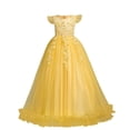 thumbnail image 1 of Vestido amarillo IBTOM CASTLE para niñas de 11 a 12 años, 1 of 7