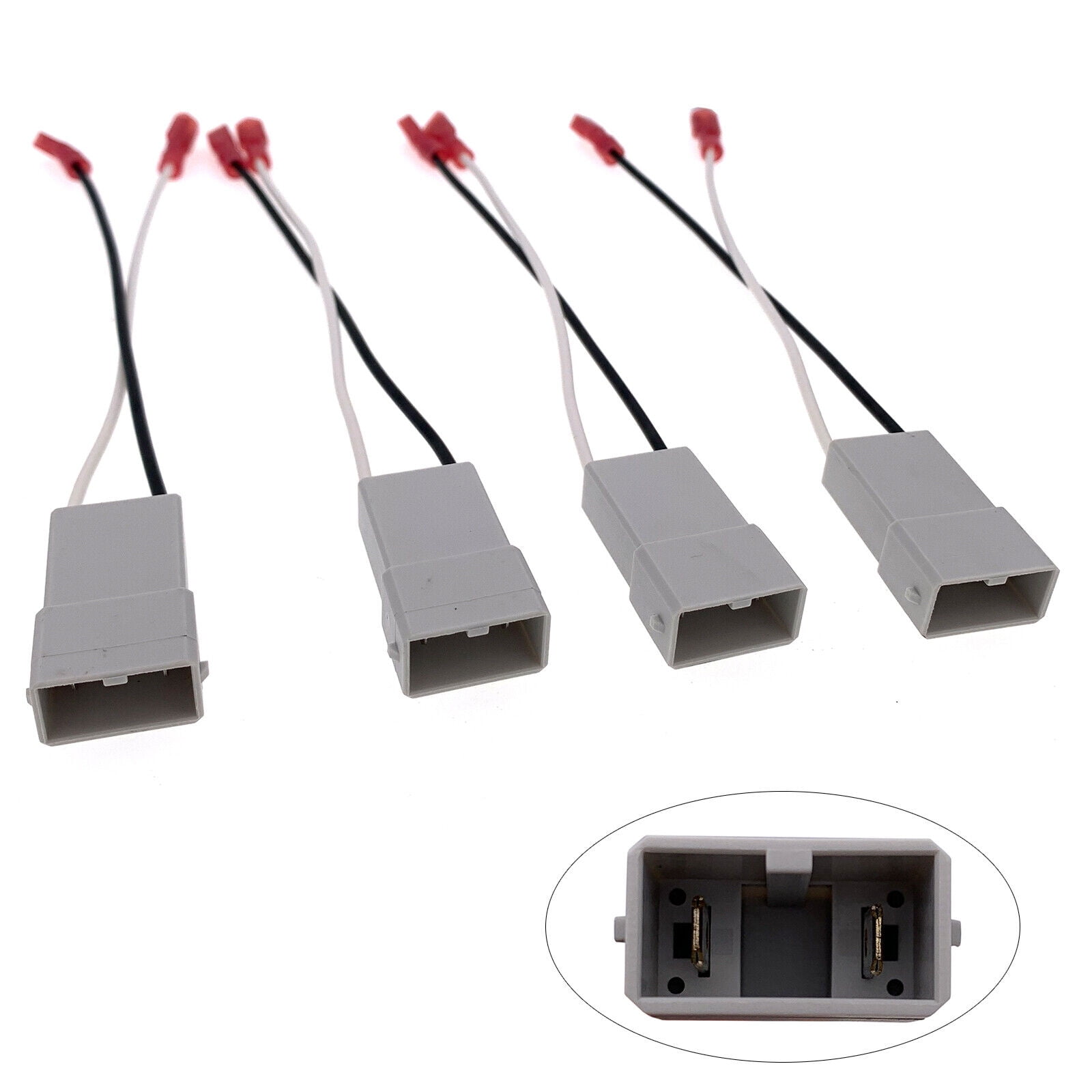 4Pcs Speaker Connector Harness Adapter for 727800 Honda CRV/X Odyssey Acura US