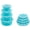 Round-Blue 4pcs, variant on Collapsible Bowl, Silicone Collapsible Food Storage Containers with Lids for Camping,Silicone Lunch Containers, Microwave, Dishwasher and Freezer Safe (Round)
