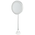 thumbnail image 3 of Shisuyan Mirror With Suction White 1Set 7 Inches, 3 of 8
