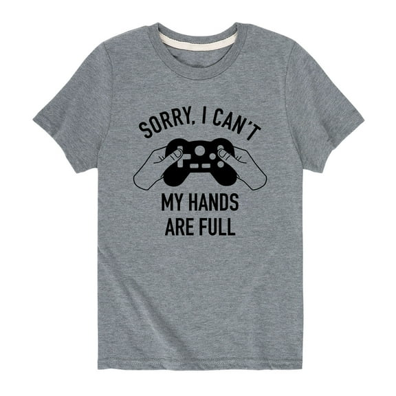 Instant Message - My Hands Are Full - Youth Short Sleeve Tee