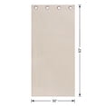 thumbnail image 5 of Mainstays Beige Solid Blackout Grommet Single Curtain Panel, 30" W x 63" L, 5 of 10