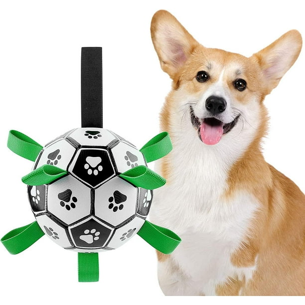 Dog Toy Dog Toys Interactive Football Soccer Ball Interactive Dog Toy Ball With Handle Dog Toy Pet Exercise Game