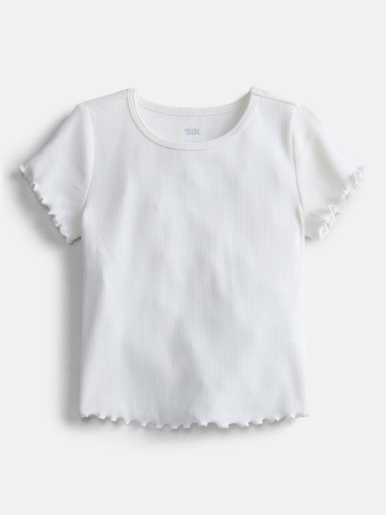Wonder Nation Toddler Girls' Cami Dress and Tee Set, 2-Piece, Sizes 12M-5T
