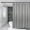 Gray_New#59518, variant on Gray Checkered Waterproof Shower Curtain - Polyester Bathroom Decor with Hooks Tub and Shower Wet Dry Separation Mold Resistant Easy Care 70.8x78.7 in