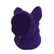 thumbnail image 5 of Gorro cálido de invierno para perros, suave, ajustable, con protección contra el ruido y orejas gruesas. Violeta, 5 of 9