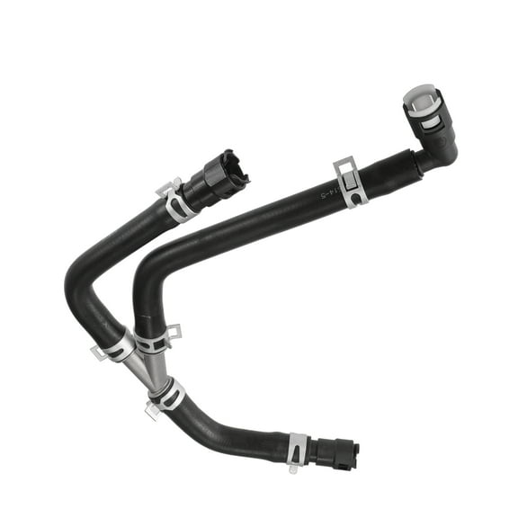 Conjunto de Manguera de Calefacción del Motor Unique Bargains No.BL1Z18472B Tubería de Salida de Calefacción HVAC para Ford Expedition de Caucho Negro
