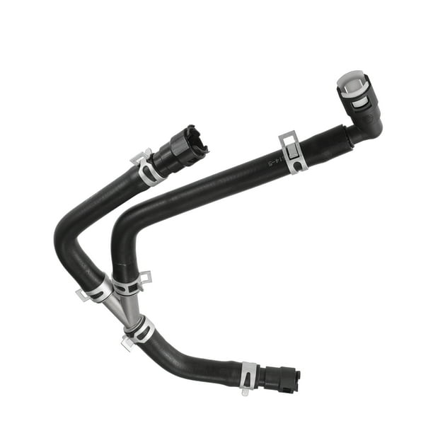 Conjunto de Manguera de Calefacción del Motor Unique Bargains No.BL1Z18472B Tubería de Salida de Calefacción HVAC para Ford Expedition de Caucho Negro