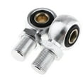 thumbnail image 3 of destyer 1 Pair Eye Adapter Eye End For Motorcycle Scooter Shock Absorber 10mm Sliver, 3 of 6
