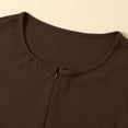 thumbnail image 5 of EDFBUYKRS Womens Dressy Casual Blouse Business Long Sleeve Tops Ruffle V Neck Work Shirt Fall Shirt 2026 M, 5 of 9