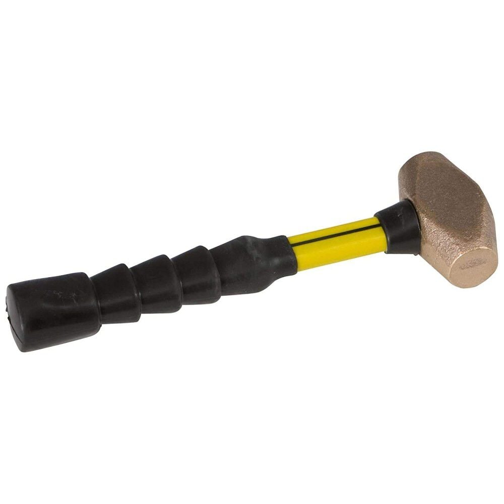 Nupla BRS1.5 Classic Brass Hammer, SG Grip, 12" Long Handle