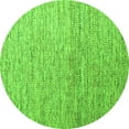 thumbnail image 1 of Ahgly Company Indoor Round Abstract Green Contemporary Area Rugs, 8' Round, 1 of 1