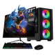 thumbnail image 1 of Computadora Escritorio Completa Xtreme PC Gaming AMD Radeon Vega Renoir Ryzen 5 5600G 16GB SSD 1TB Monitor 27 75Hz WIFI Black gaming ligero, oficina, estudio y hogar, 1 of 6